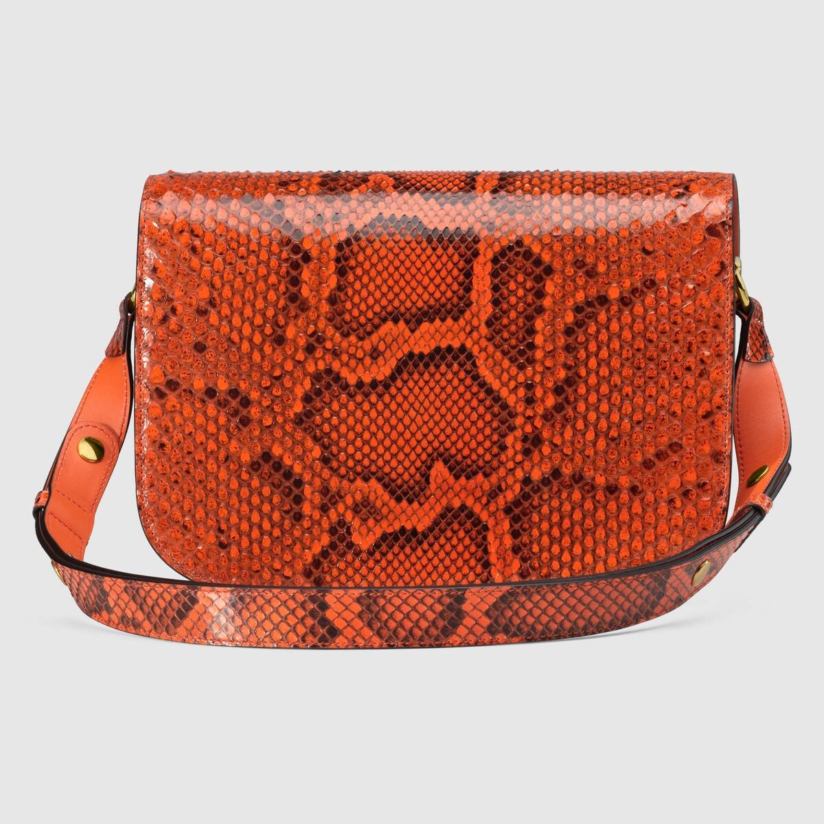 Gucci Horsebit 1955 python small shoulder bag - 3