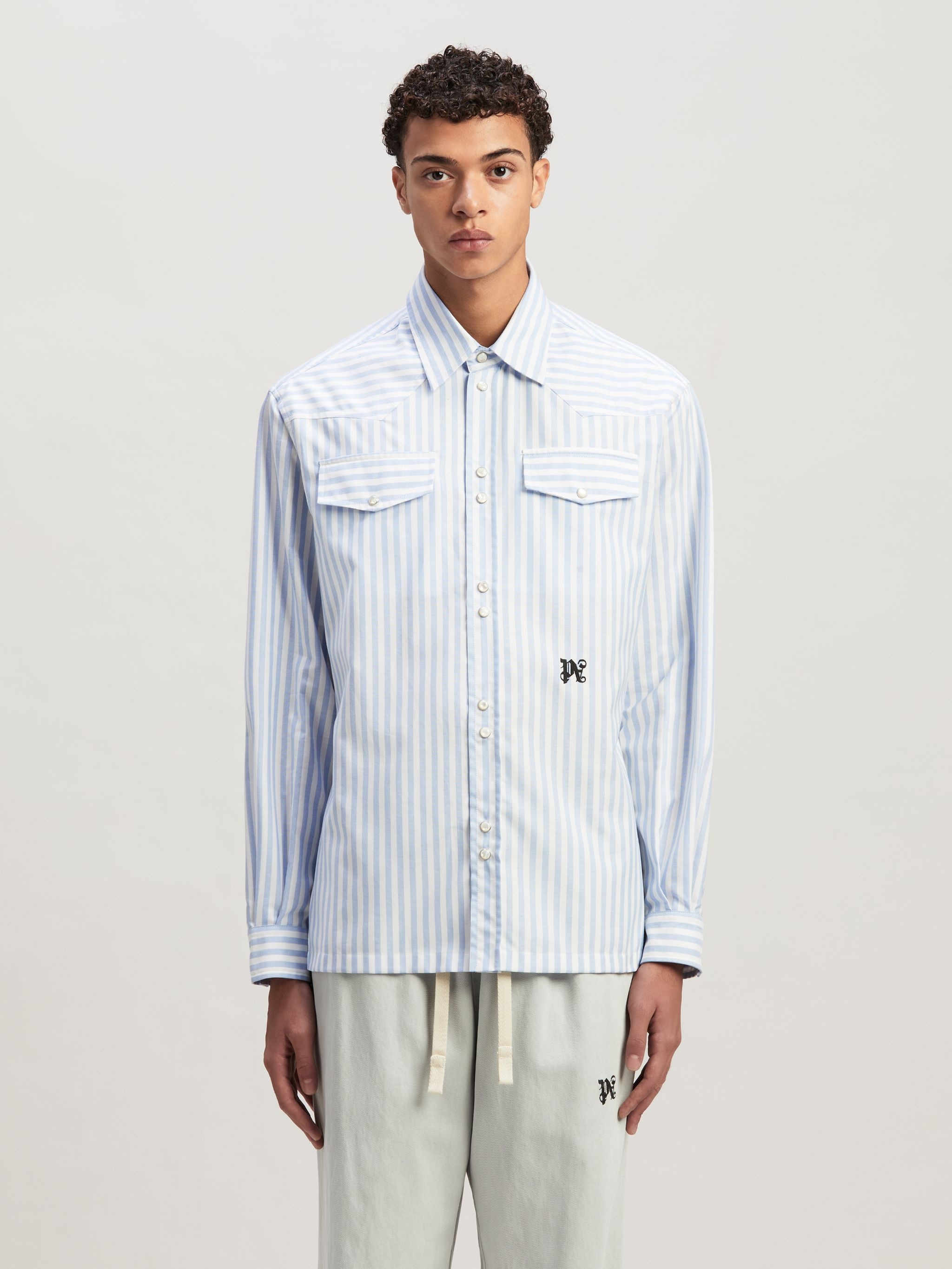 Monogram Striped Shirt - 3