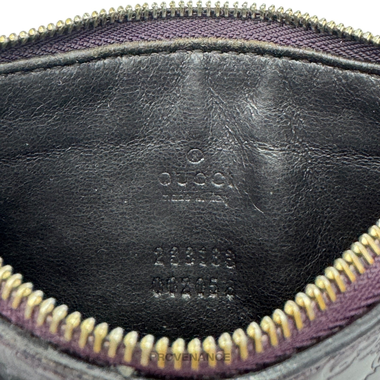 Gucci Key Pouch Cles - GG MicroGuccissima Patent Purple - 6