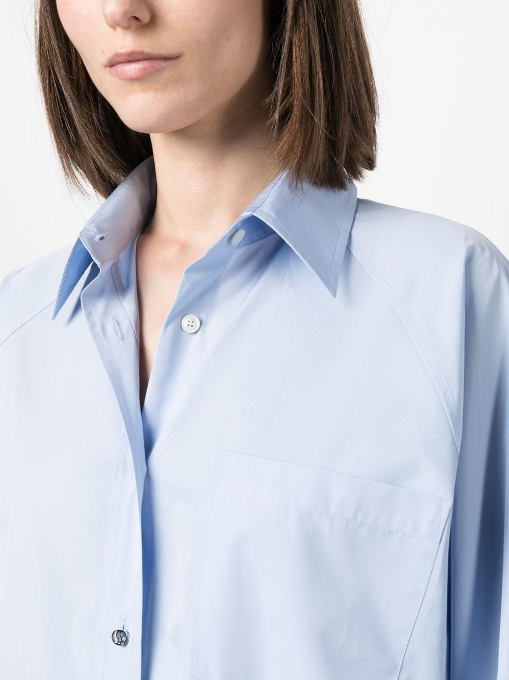 oversized long-sleeve cotton shirt - 5