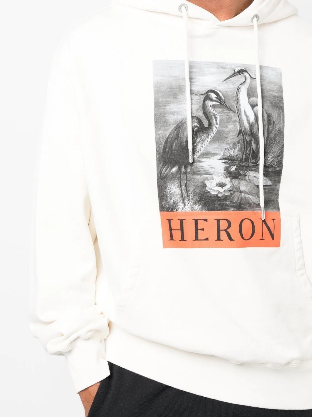 Halftone Heron hoodie - 5