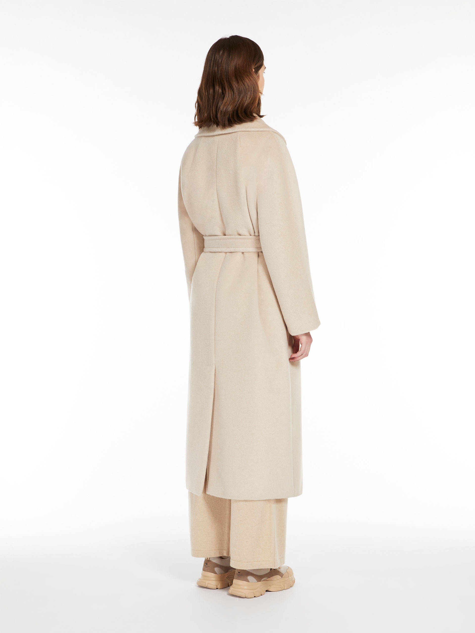 TEMPERA Wool and alpaca robe coat - 4