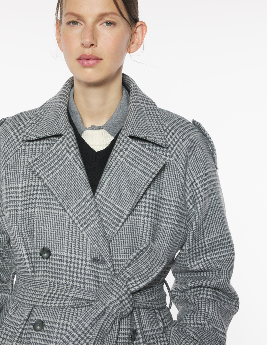 WOOL TRENCH COAT - 4