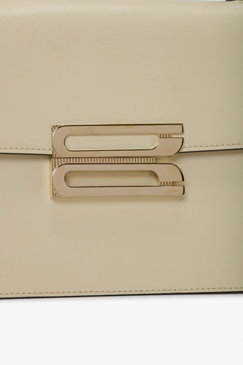 Dorian Bag In Ivory Smooth Leather 3