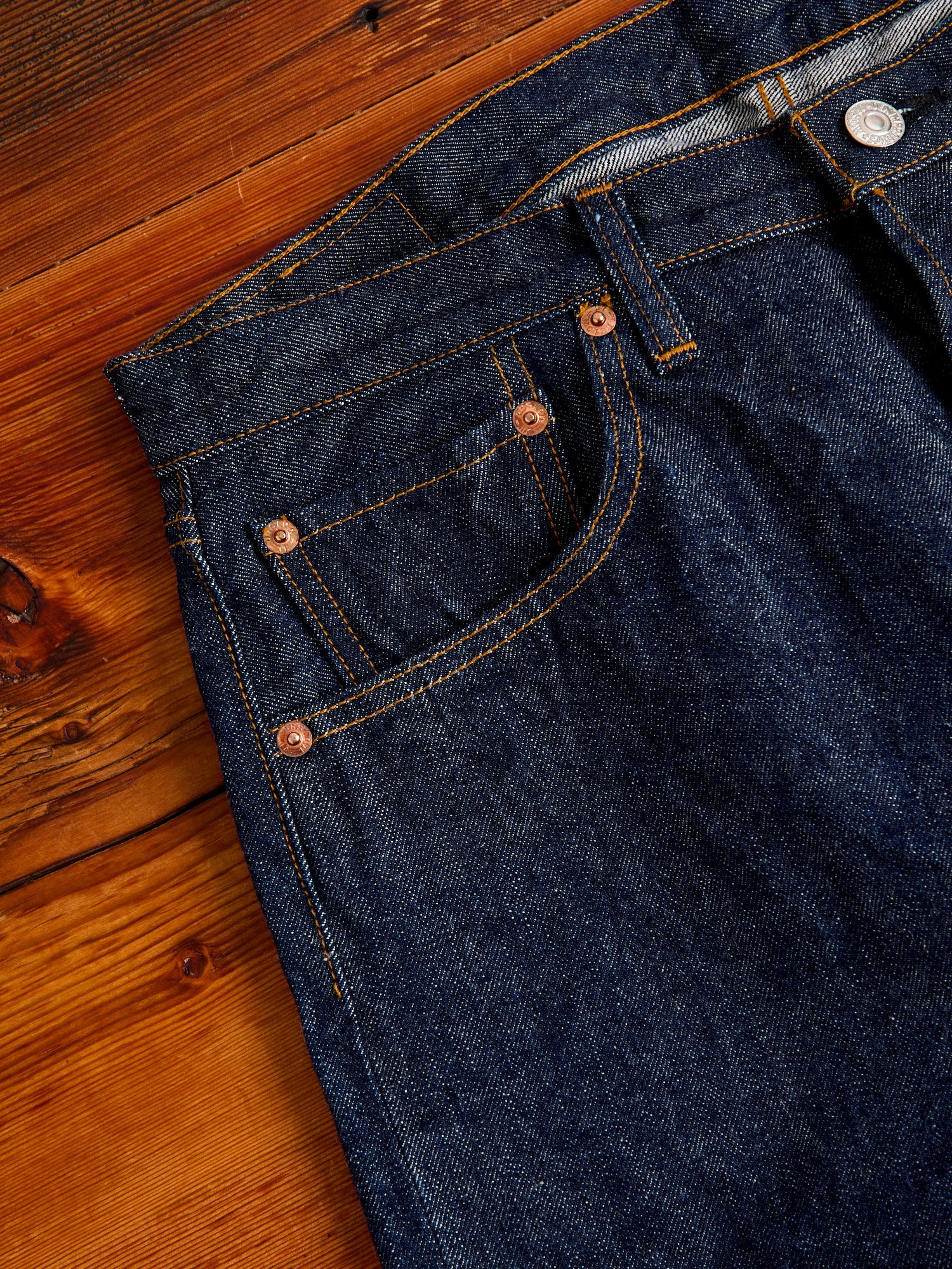 "Model 66" 14oz Selvedge Denim - Straight Fit - 7