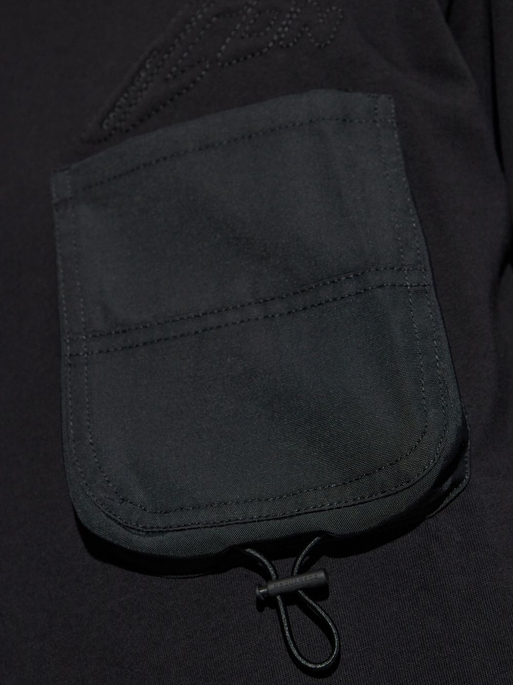 embroidered pocket T-shirt - 5