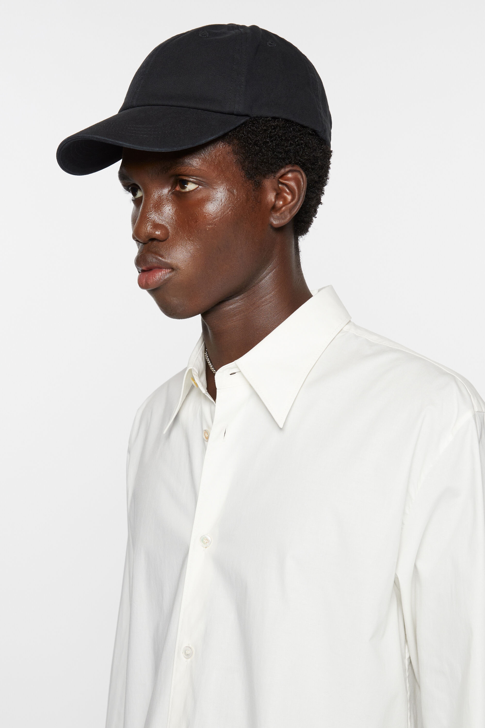 Twill cap - Black - 3