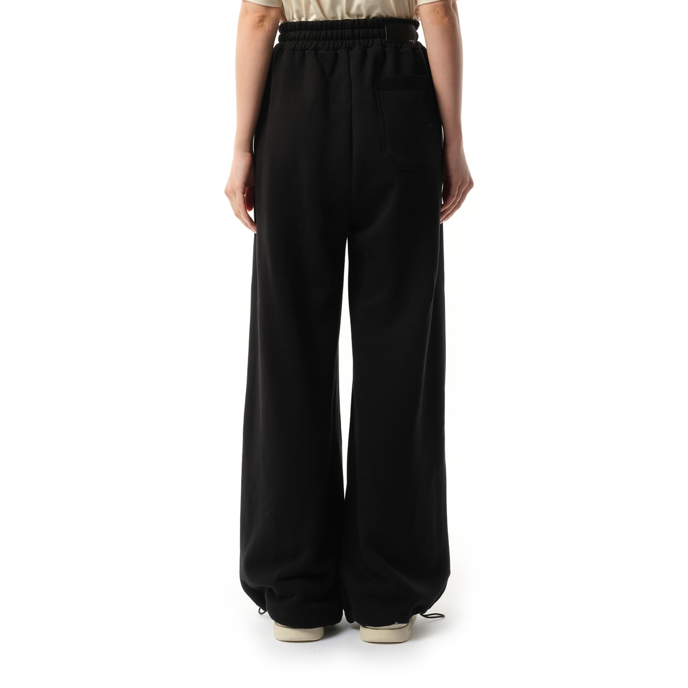 Core logo Flare Sweatpant in Black - 6