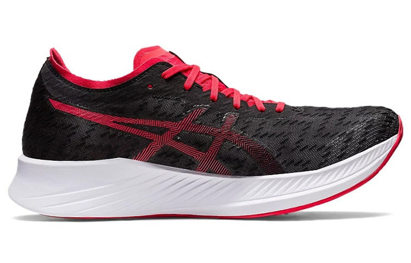 ASICS Magic Speed Running Shoes 'Black Electric Red' 1011B432-001 2