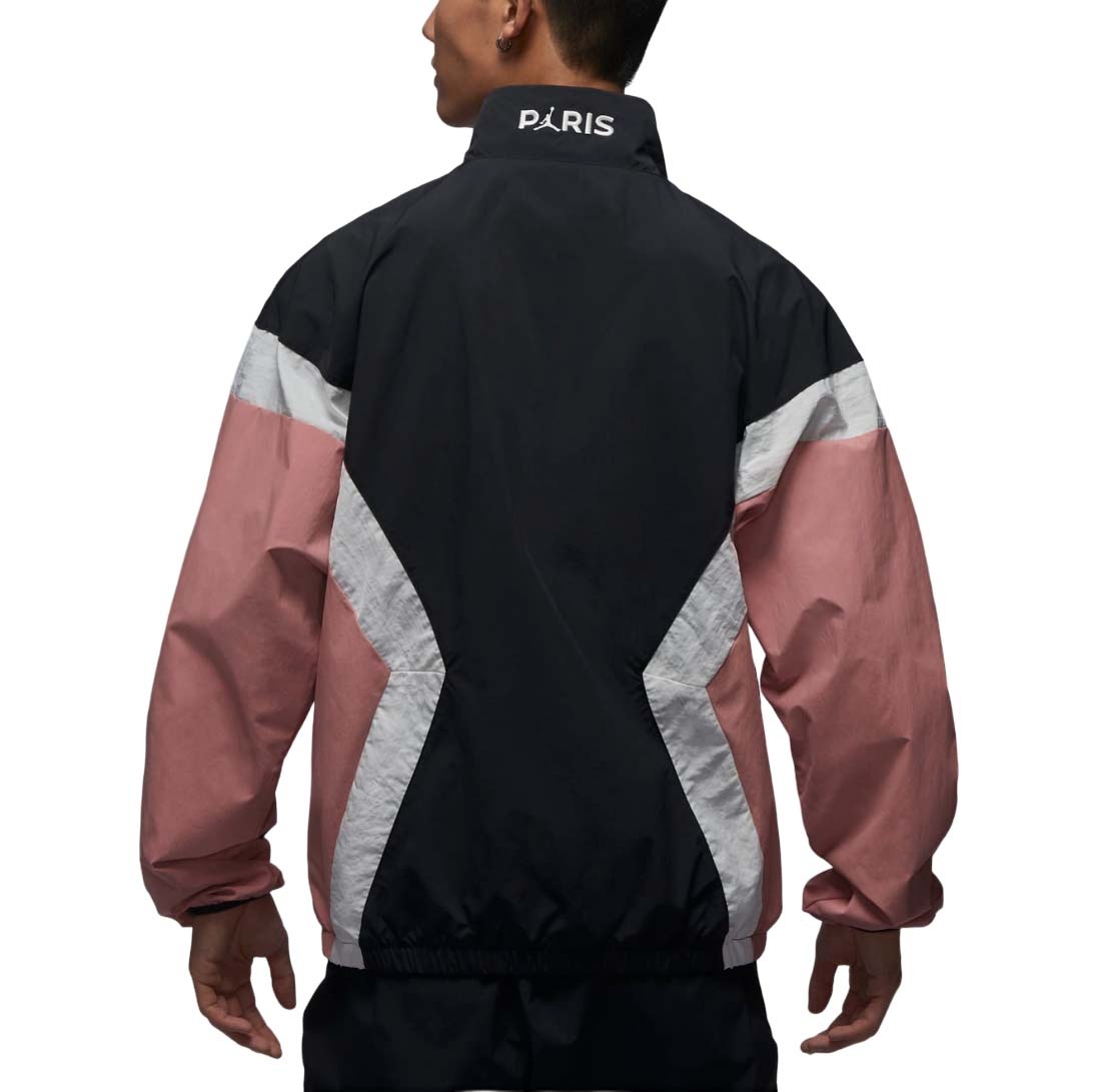 Air Jordan Paris Saint-Germain Anthem Jacket Asia Sizing 'Rust Pink Off Noir' FV7741-685 - 2