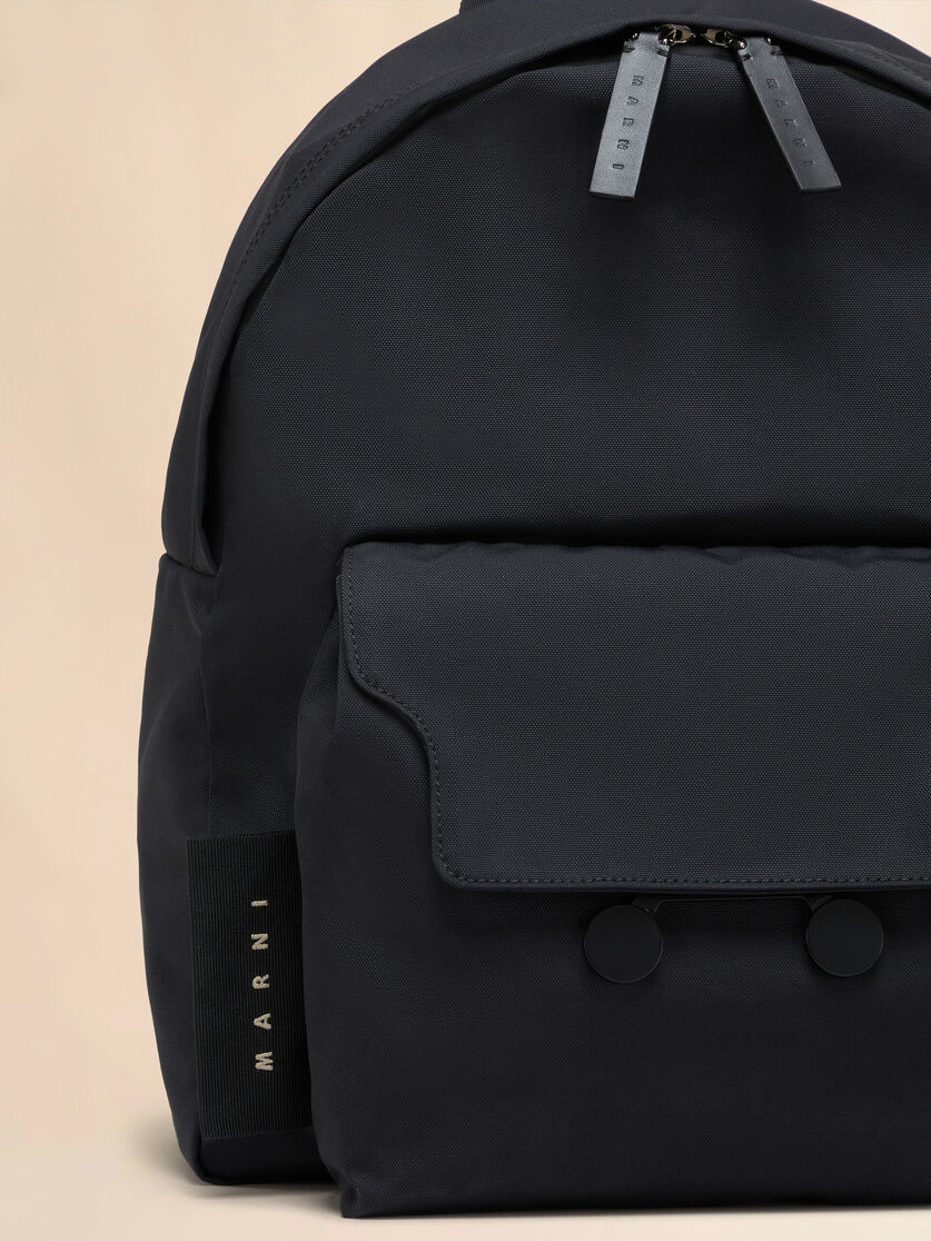 BLACK CITYSCAPE BACKPACK - 4