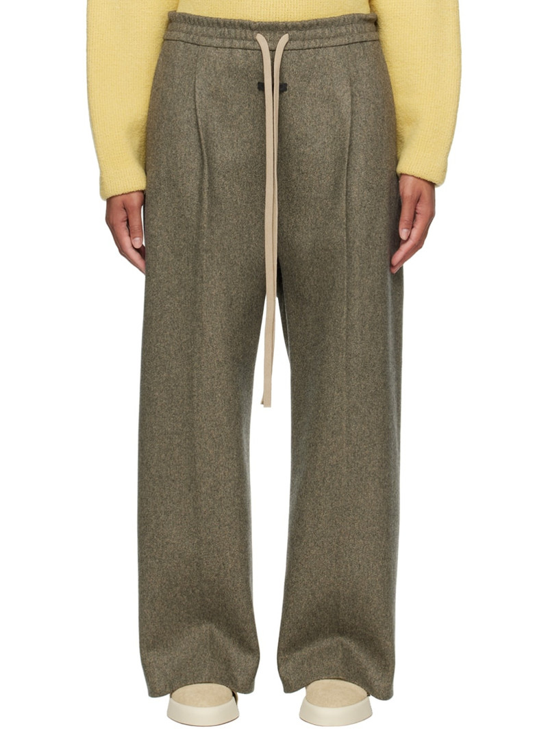 Gray Drawstring Lounge Pants 1