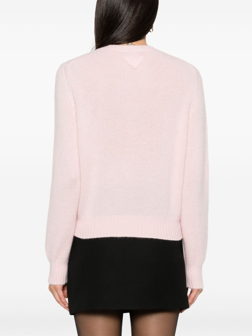 crew-neck cashmere jumper - 4