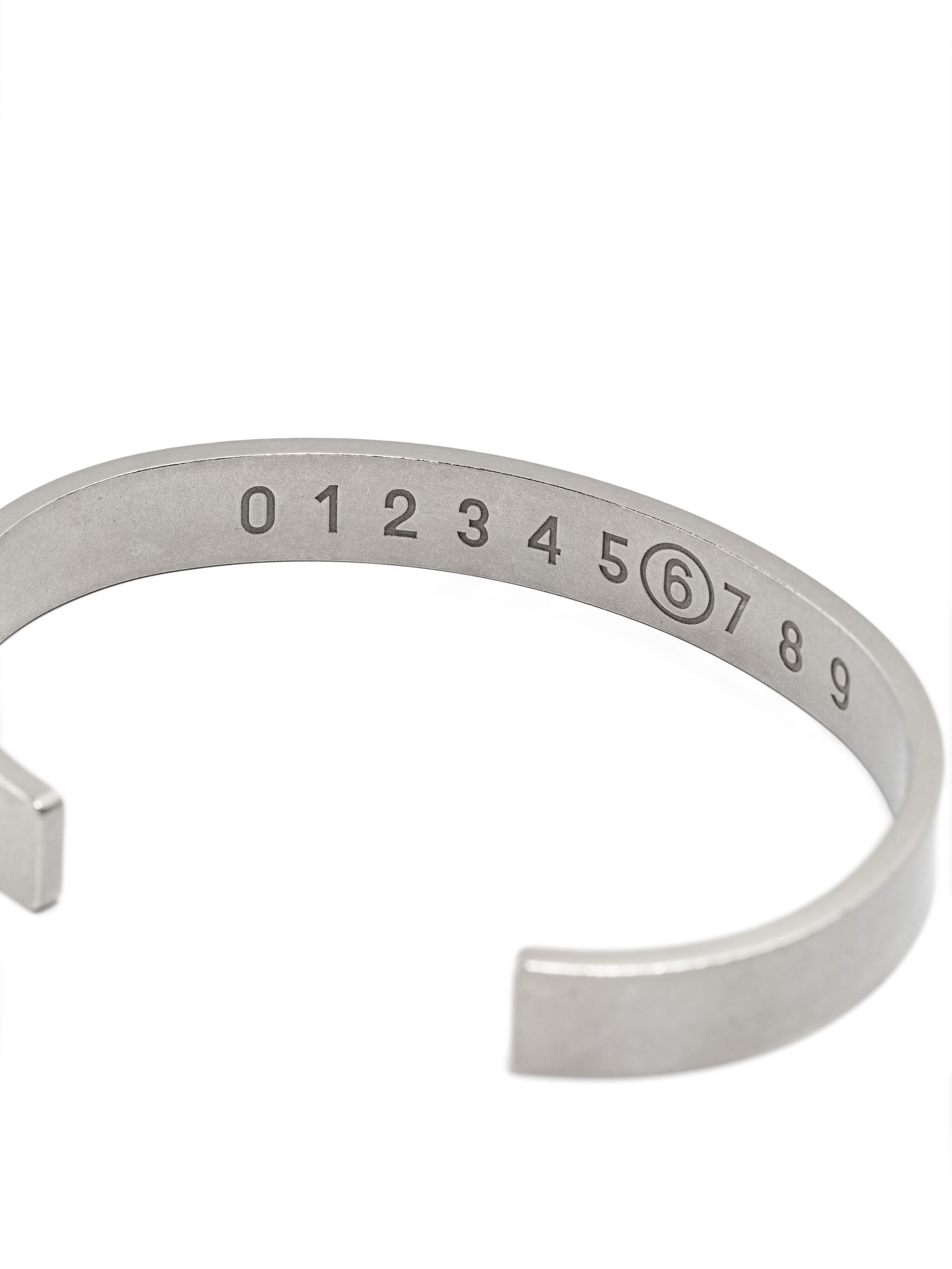 Numeric engraved cuff bracelet - 3