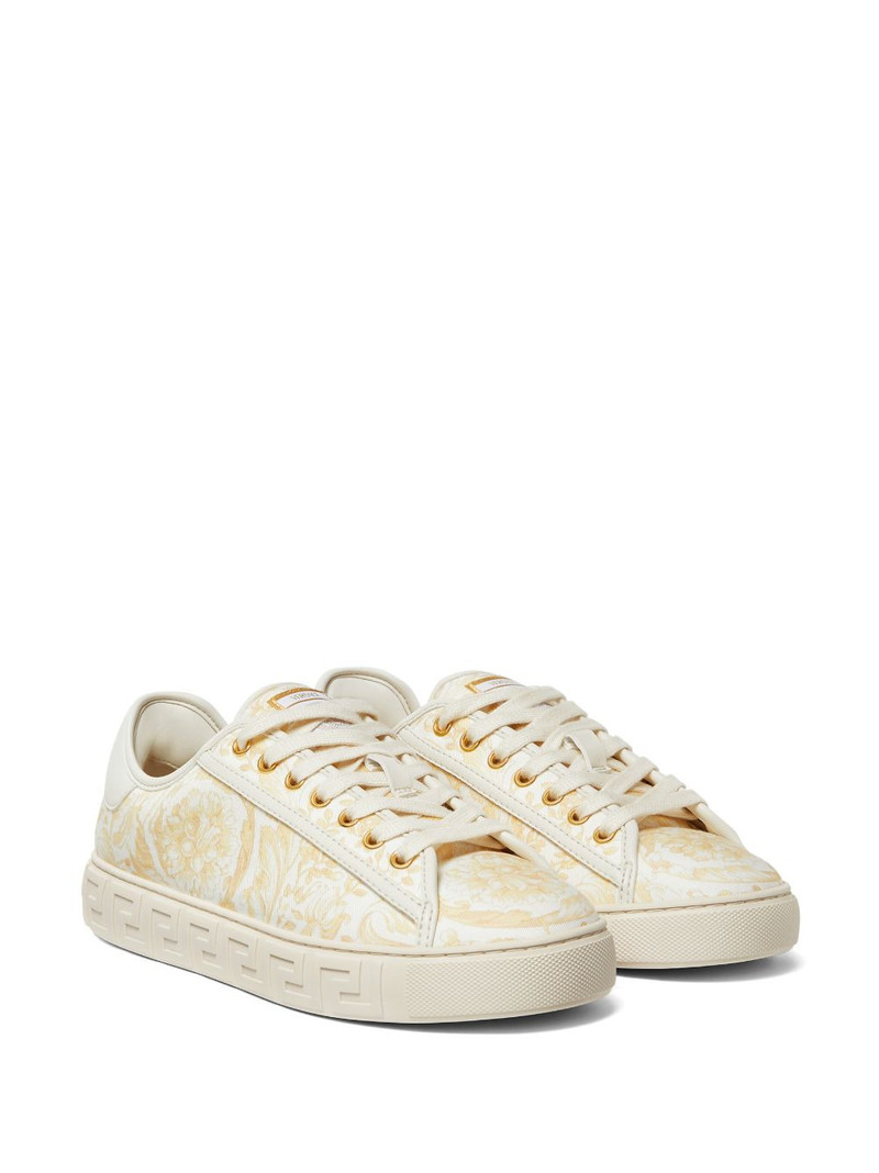 VERSACE Greca printed sneakers outlook