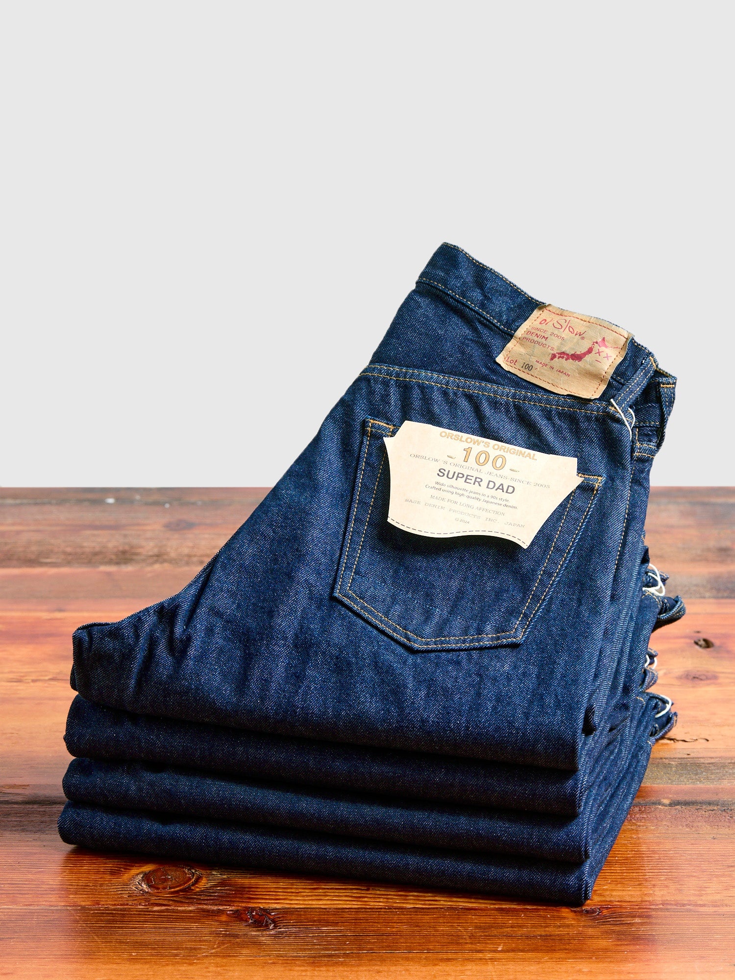 100 13.5oz Denim - Super Dad Wide Fit - 3