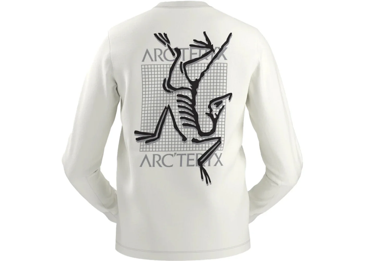 Arc'teryx Arc'multi Bird Logo Longsleeve White - 1