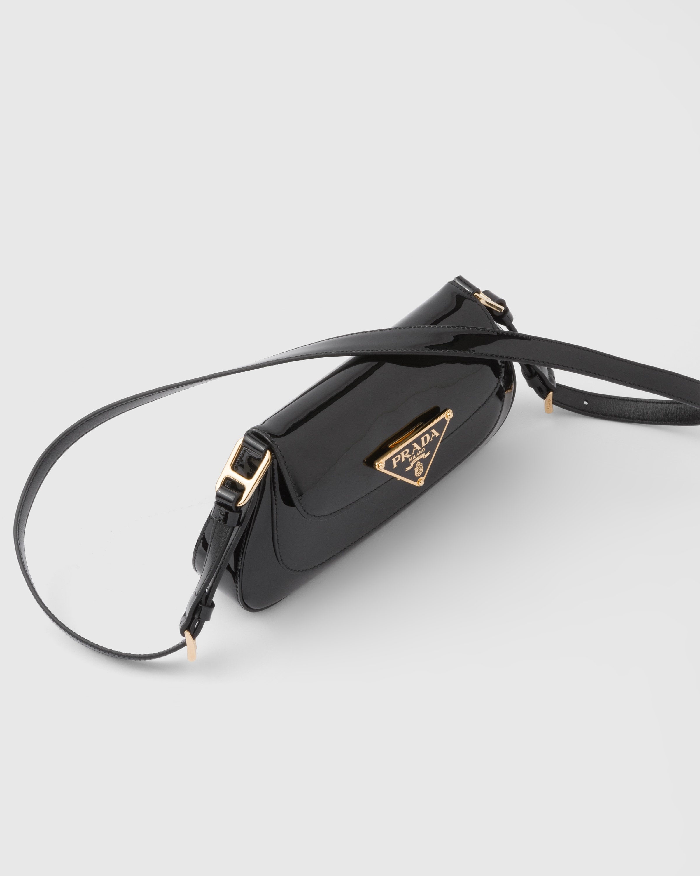 Prada Patent leather shoulder bag | REVERSIBLE