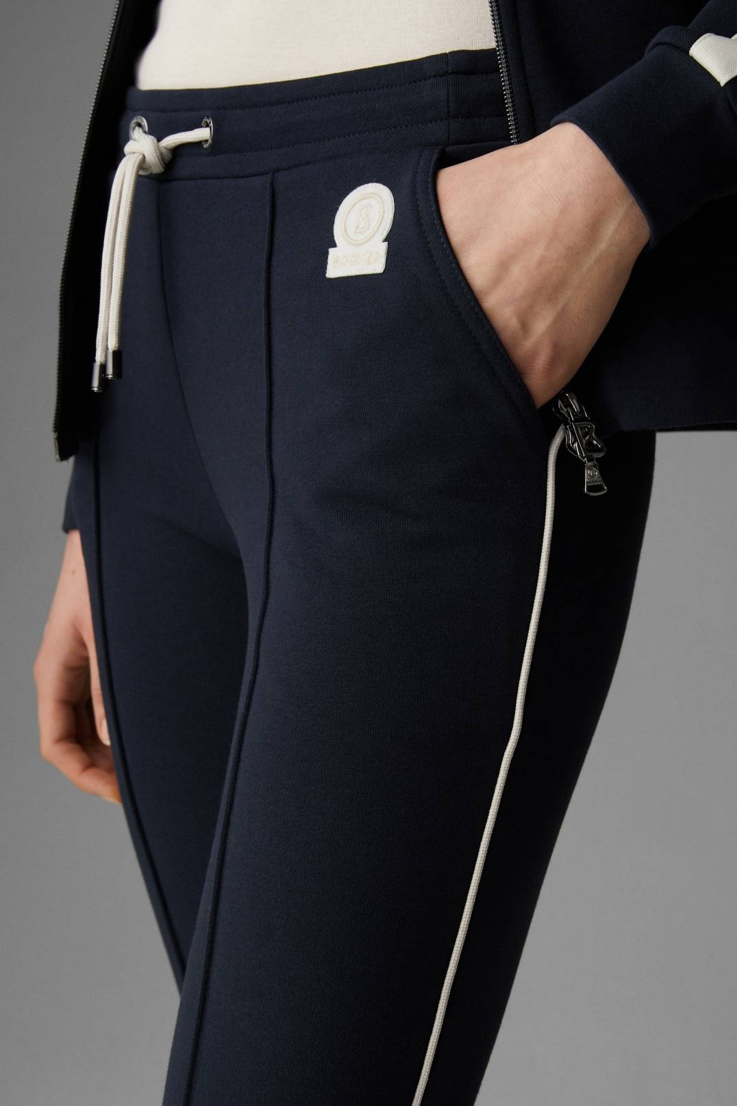 CARA JOGGING PANTS IN NAVY BLUE - 5