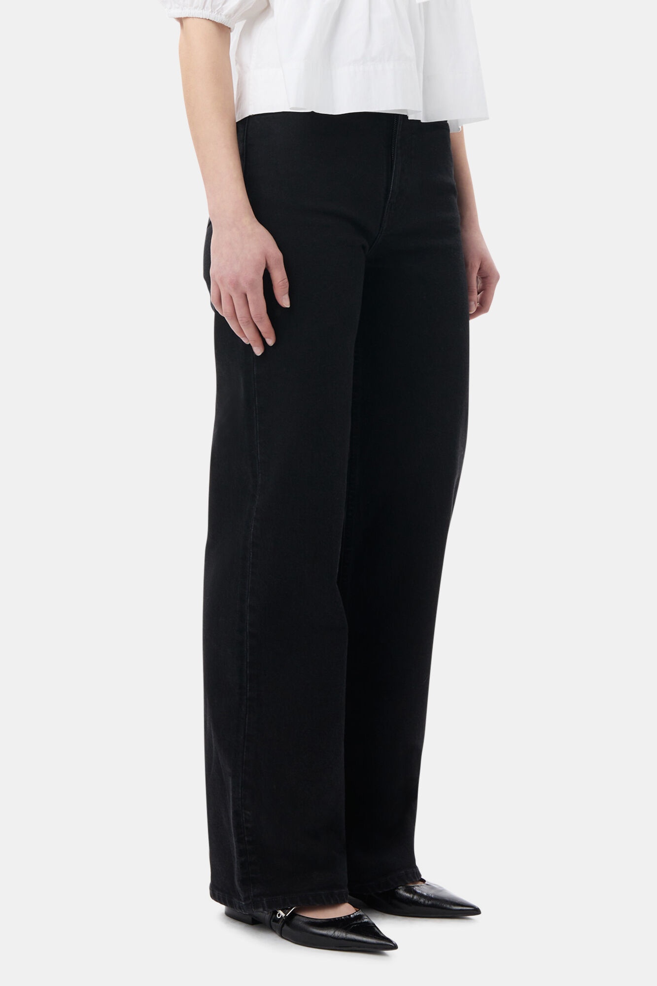 WASHED BLACK ANDI JEANS - 3