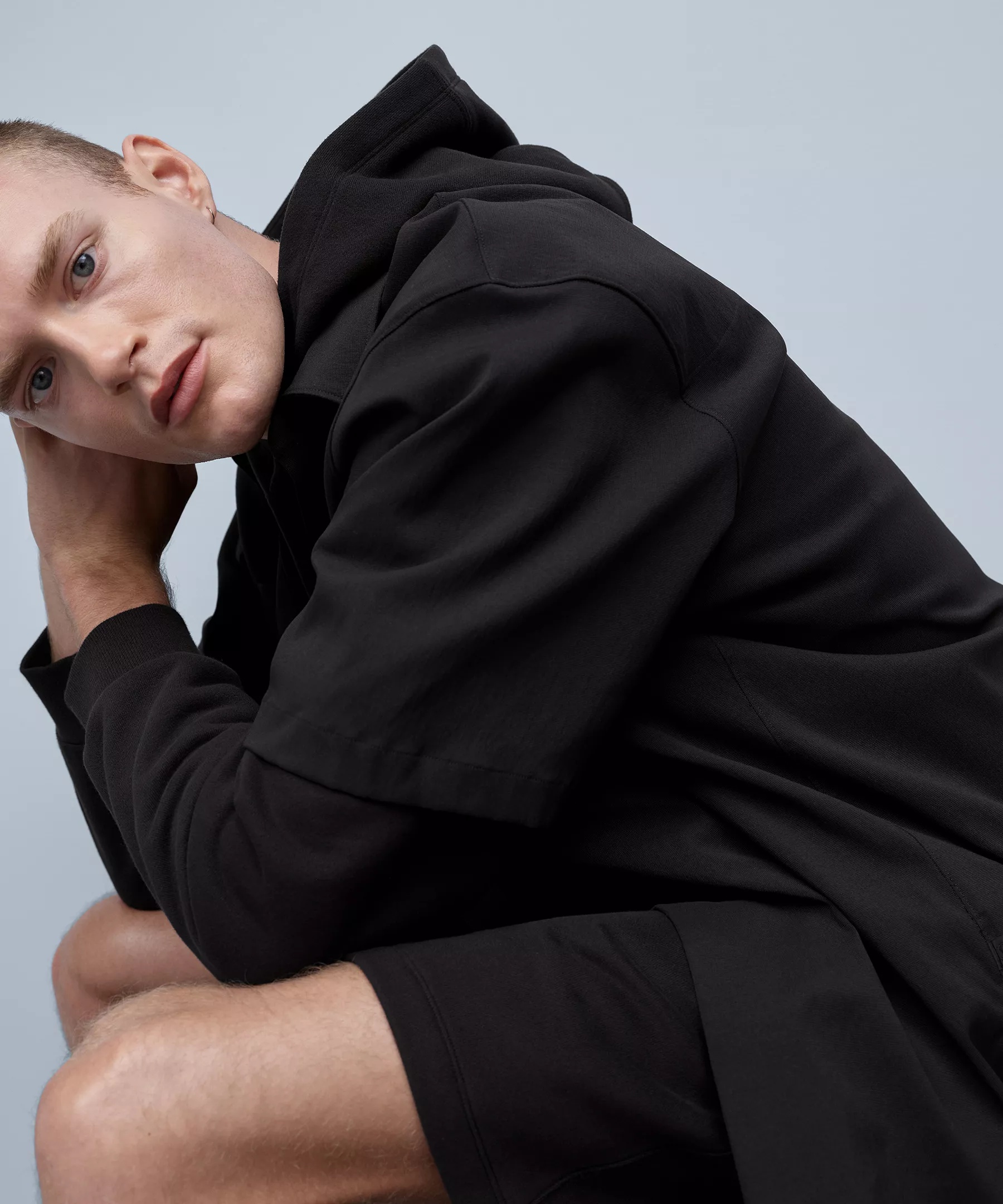 Relaxed-Fit Short Sleeve Button-Up Shirt - 5