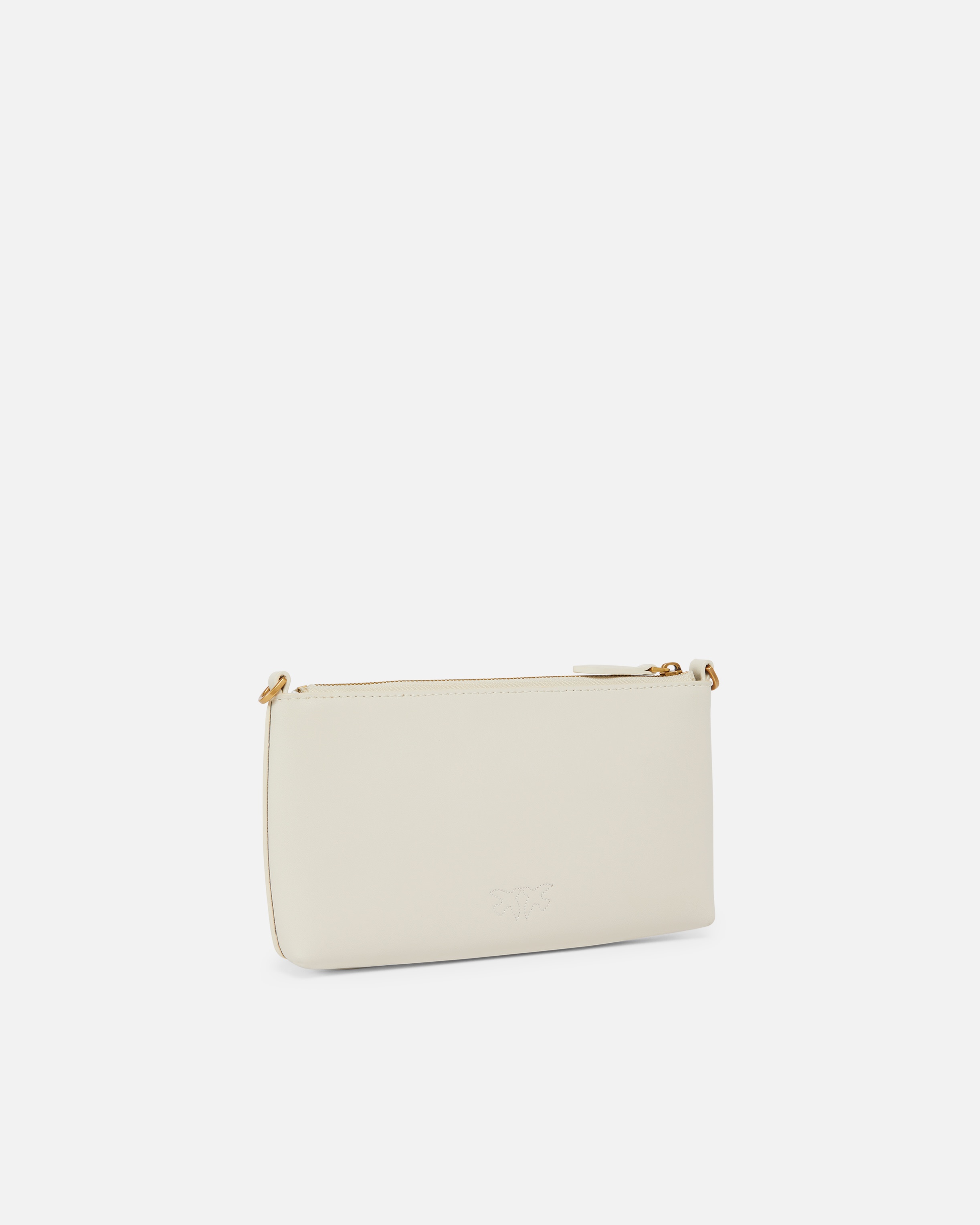 FLAT LEATHER CROSSBODY BAG - 2