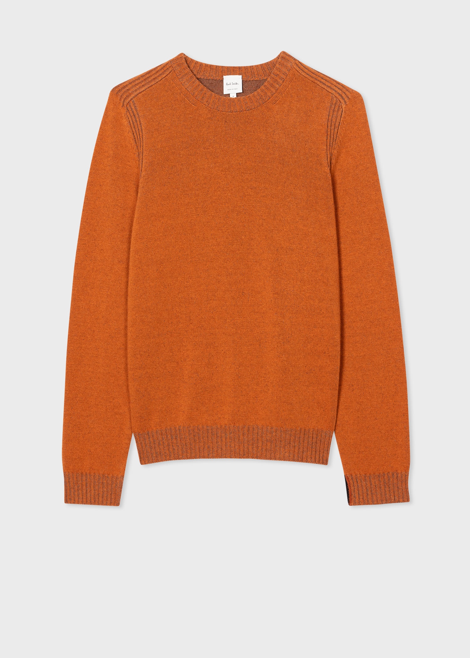 Lambswool Crew Neck Sweater - 1