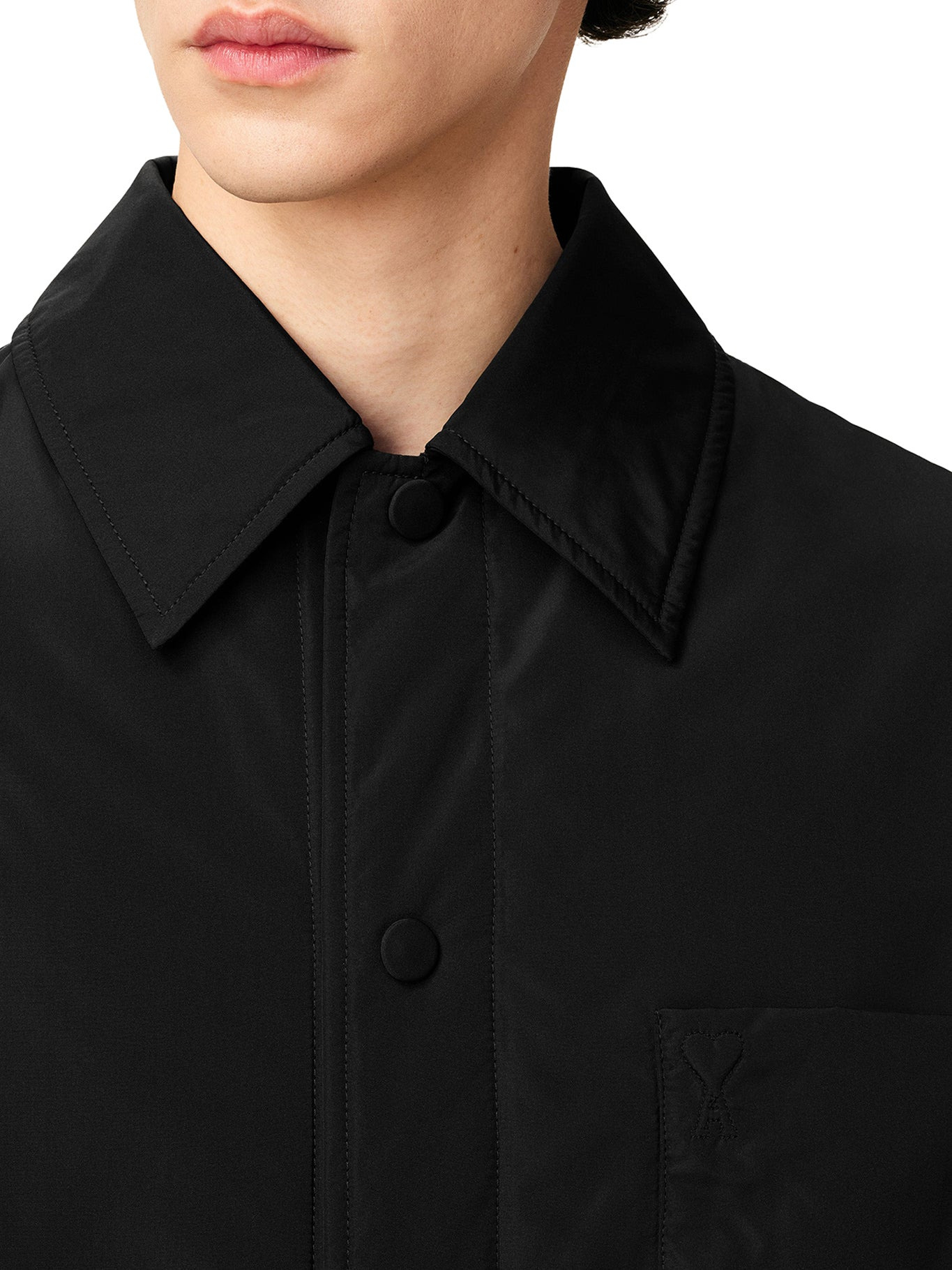 TAFFETA PADDED OVERSHIRT - 6