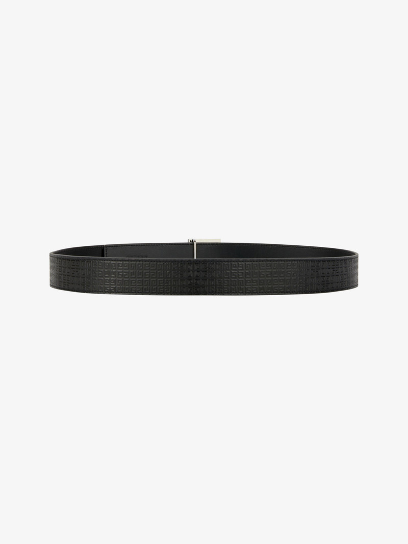 4G REVERSIBLE BELT IN LEATHER 4