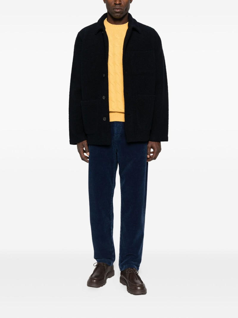 Universal Works button-front shirt jacket outlook