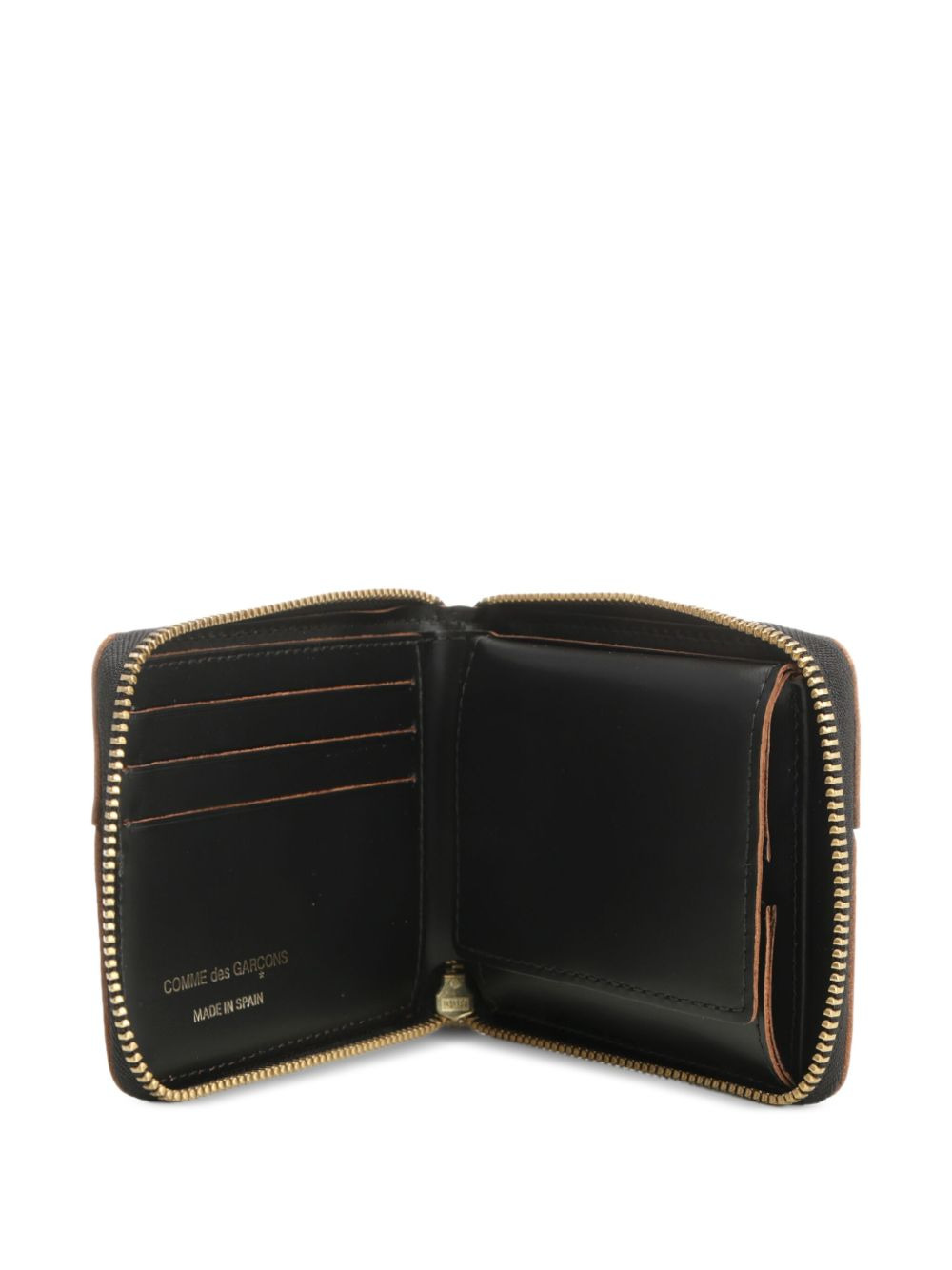 zip-around leather wallet - 4