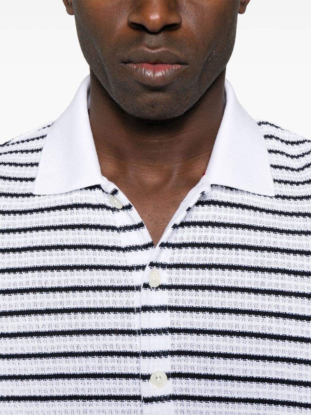 striped cotton shirt - 5