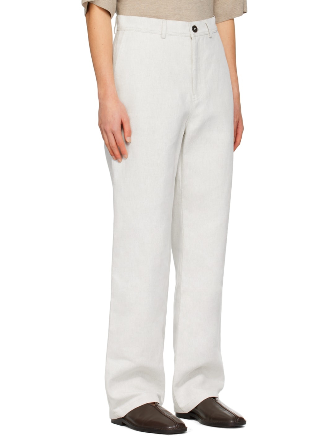 Beige Pedro Jeans - 2