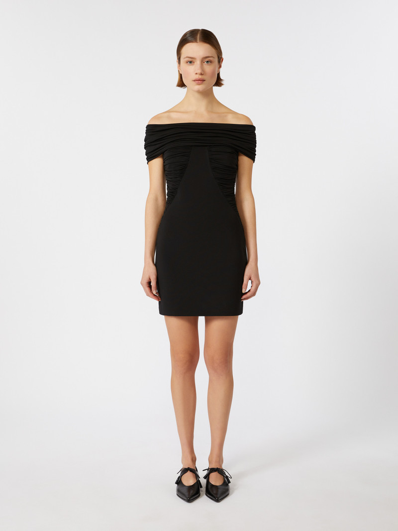 NAVILE Off-the-shoulder viscose jersey dress 3