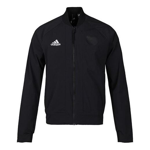 adidas V Bomber M Woven Sports Jacket Black EH3827 - 1