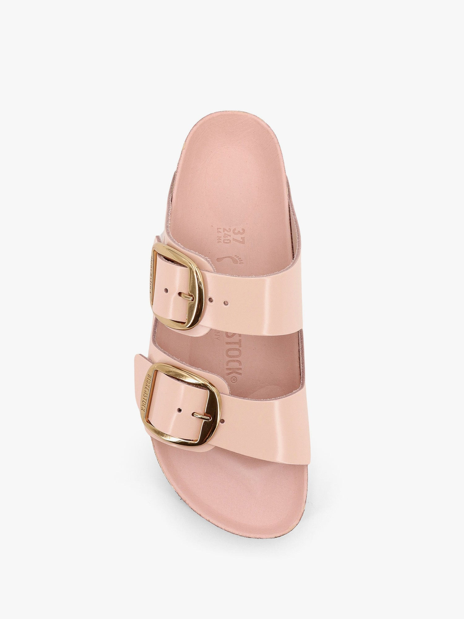 Birkenstock Arizona Big Buckle Patent Leather Sandals - 5