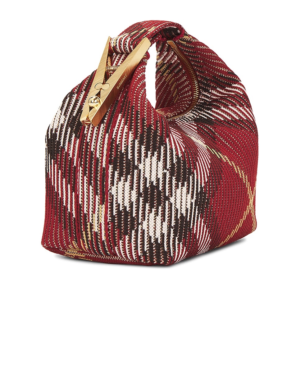 Mini Check Knit Bag - 3
