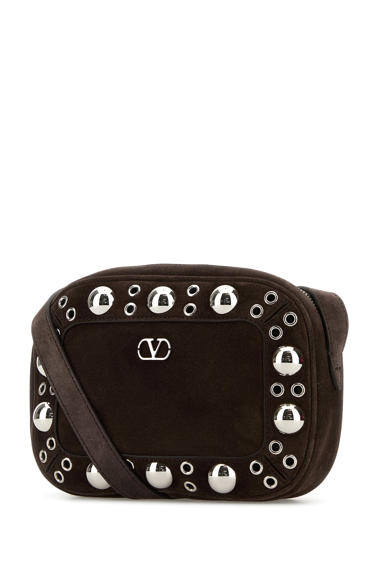 Brown suede Nellcôte crossbody bag - 2