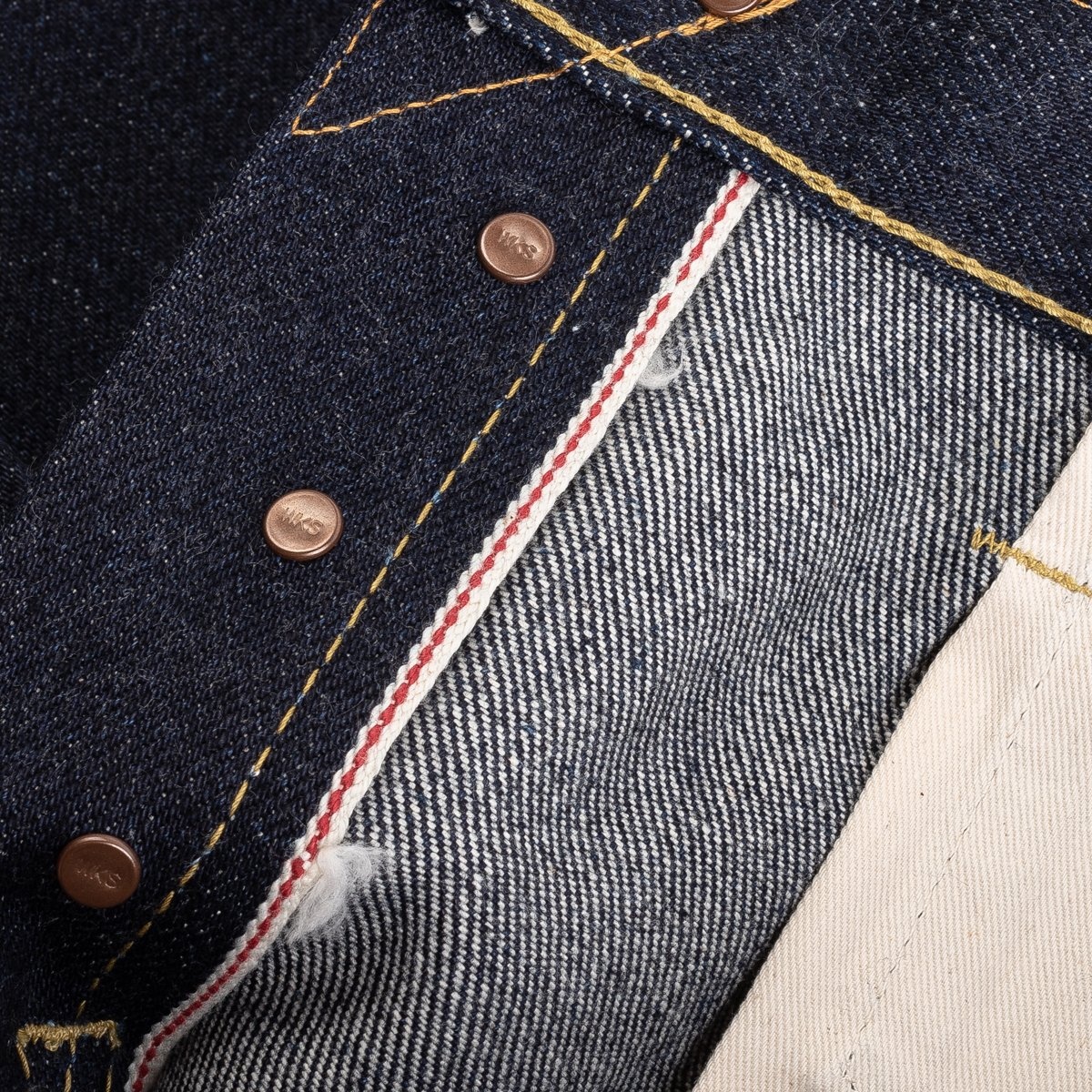 IH-555S-UHR 21/23oz Ultra Heavy Raw Selvedge Denim Super Slim Cut Jeans - Indigo - 10