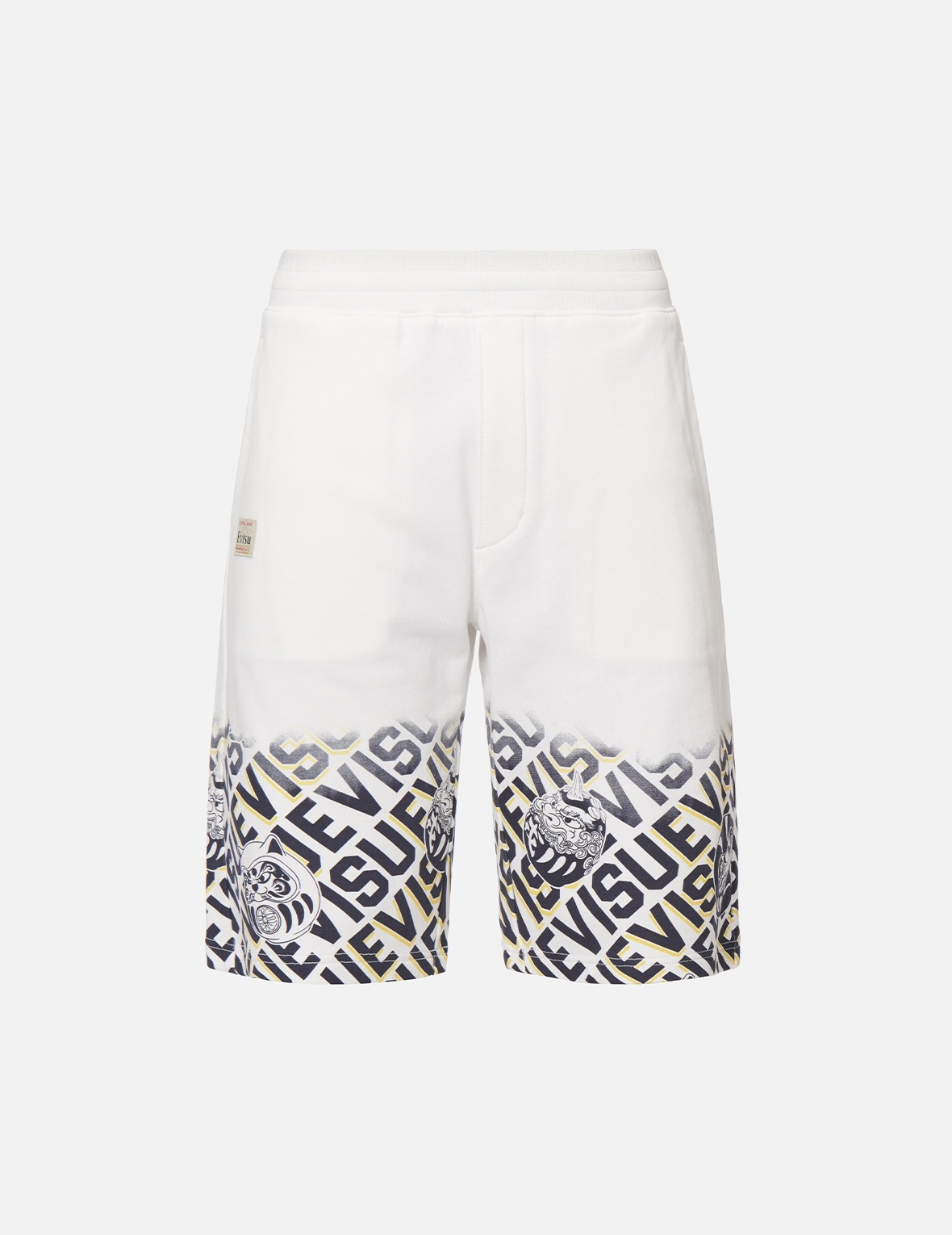 DARUMA MONOGRAM OMBRE PRINT SWEAT SHORTS - 1