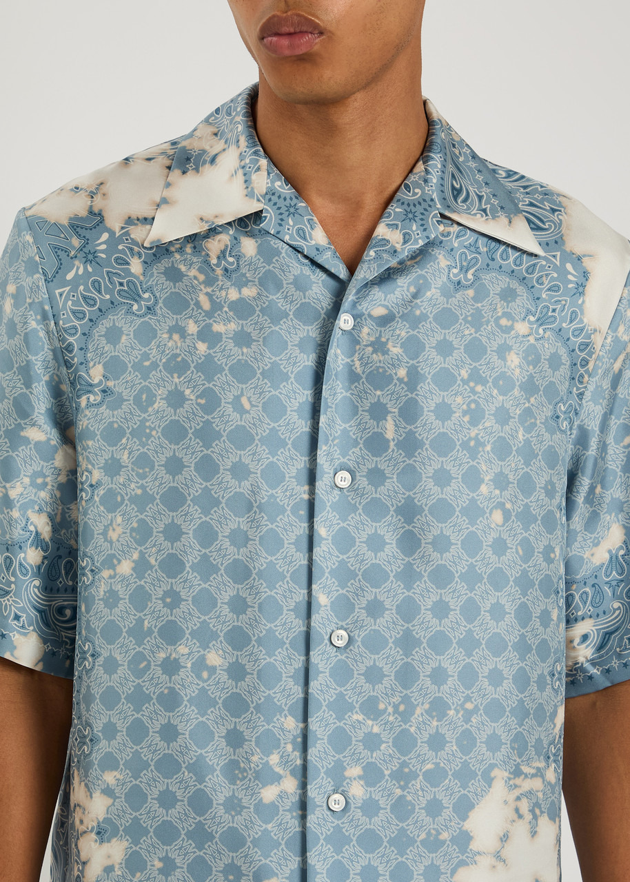 Amiri Bandana Printed Silk-satin Shirt - 5