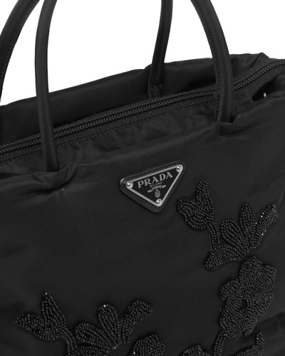 Prada Embroidered nylon handbag outlook