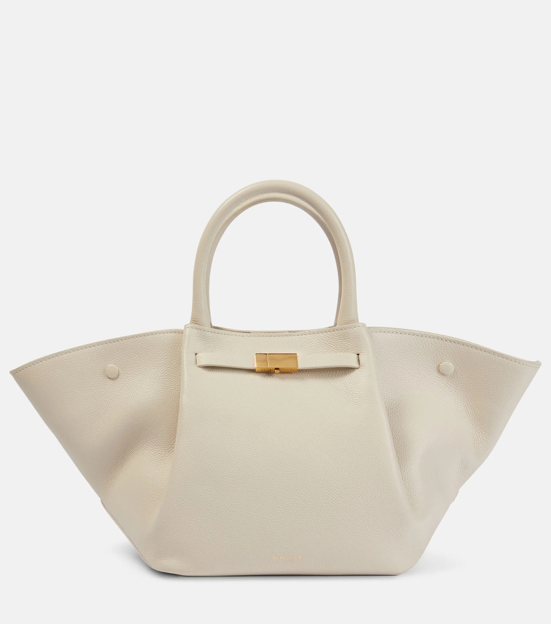 Midi New York leather tote bag - 1