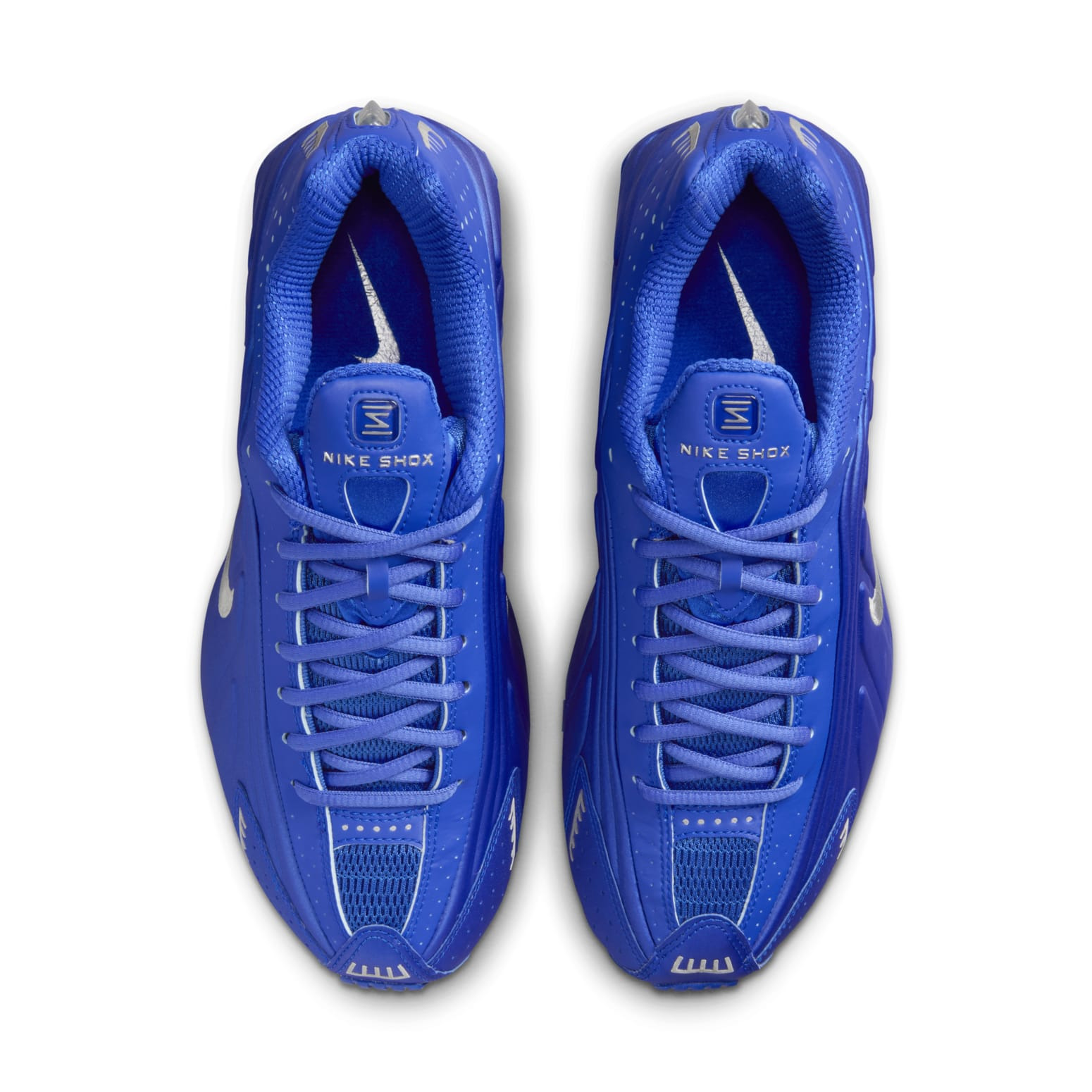 (WMNS) Nike Shox R4 'Racer Blue Metallic Silver' HJ7303-445 - 4