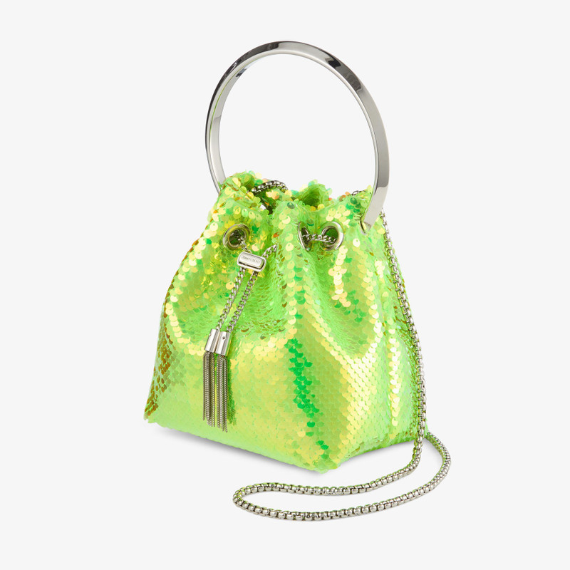 JIMMY CHOO Bon Bon
Yellow & Green Sequin Bag outlook