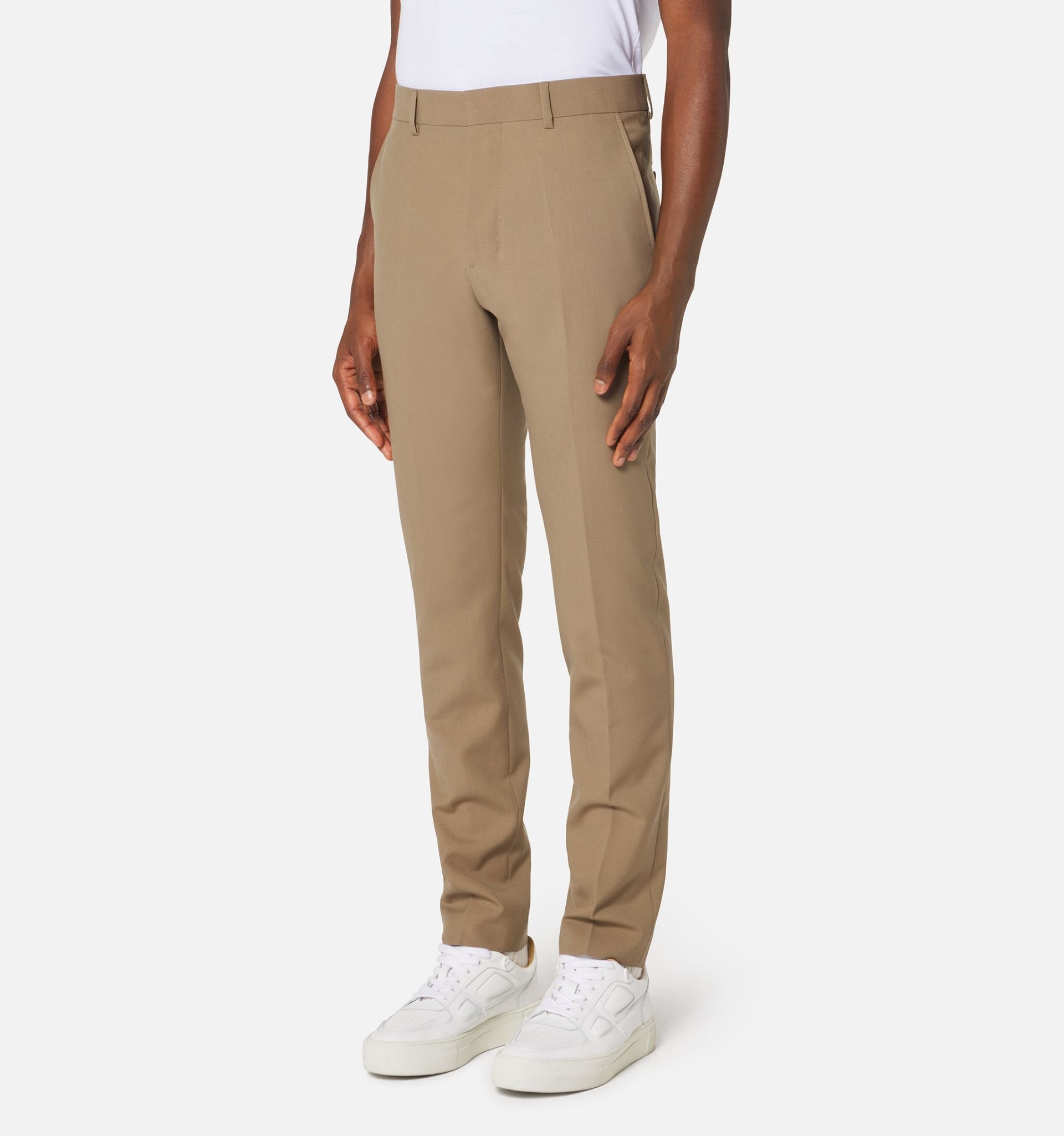 Cigarette Fit Trousers - 3
