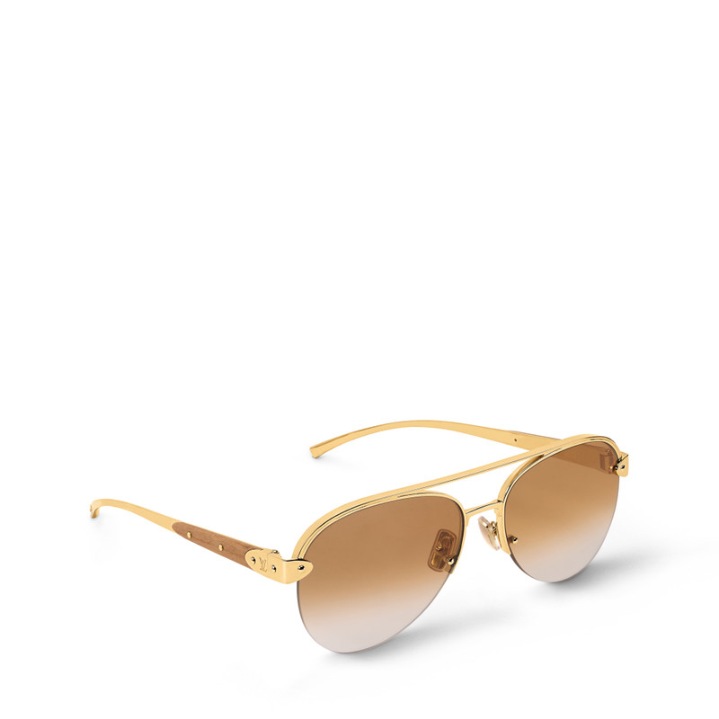 LV Trunk Pilot Sunglasses 1