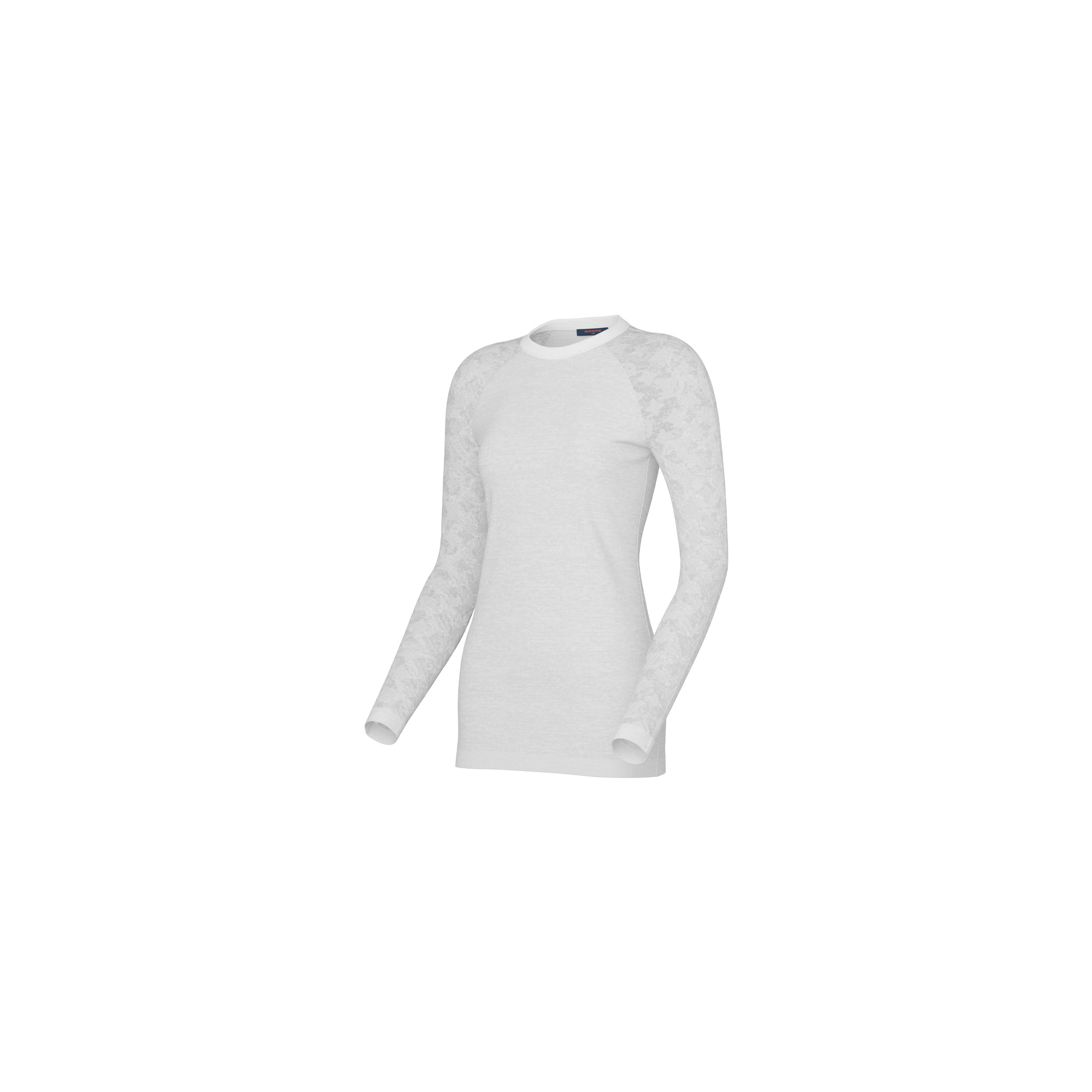 Monogram Accent Long-Sleeved Top - 2