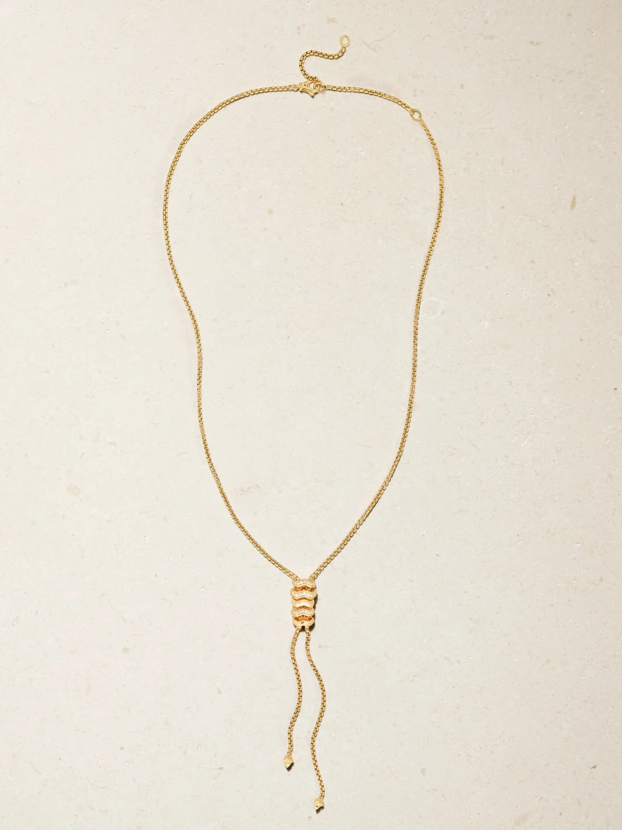 Stax 18-karat Gold Diamond Necklace - 1