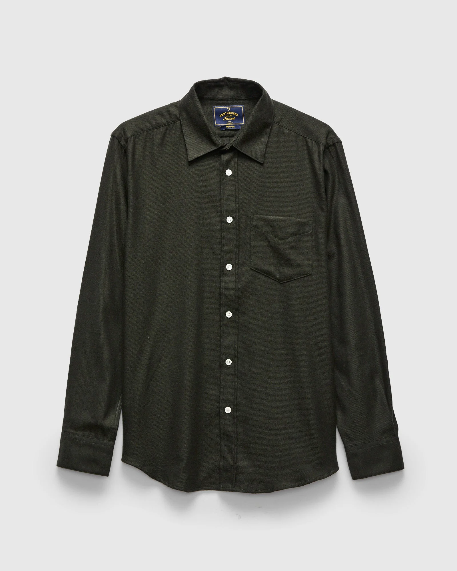 Teca Button-Up Shirt in Forest - 1
